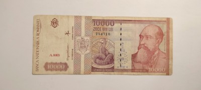 Bancnota 10.000 lei 1994 Romania foto