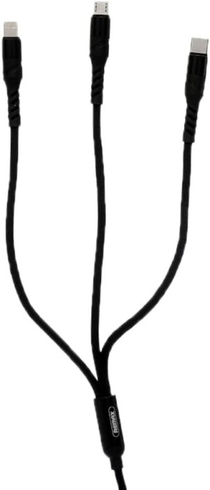 Cablu de date cu incarcare 3 in 1 REMAX RC-186TH, USB - Lightning/ Tip C/ Micro