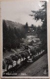 1938 CP Tușnad Băi, Gară, Fotofilm Cluj / despre formula politete pe verso, Necirculata, Fotografie