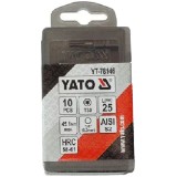 Yato YT-78146 - Set capete de insurubare profil TX30 10 bucati