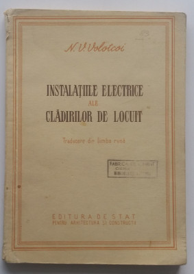 N.V. Volotcoi - Instalatiile Electrice Ale Cladirilor De Locuit foto