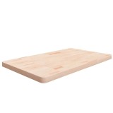Cumpara ieftin Blat de baie, 100x60x4 cm, lemn masiv netratat