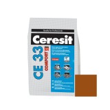 Chit de rosturi gresie si faianta Ceresit CE 33, siena, interior, 5 kg