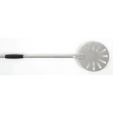 Lopata-paleta mica profesionala pizza perforata din inox-20cm