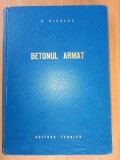 Betonul armat- V.Nicolau