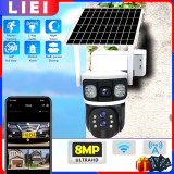 Camera de Supraveghere cu Panou Solar,PTZ 4G,T9, Ultra HD, IR 20m ,10X Zoom