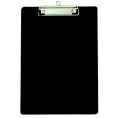 Clipboard EVOffice din Carton Plastifiat Simplu A4, Culoare Neagra - Mapa Documente foto