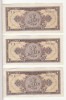 1 Leu 1952 Serie Consecutiva 1 Cifra - Bancnota Romaneasca Numismatica