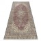 Covor din l&acirc;nă &Icirc;NNODAT M&Acirc;NĂ Vintage 10169, cadru, ornament - albastru / rosu, 163x266 cm