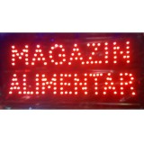 Reclama LED - MAGAZIN ALIMENTAR - de interior, 48 x 25 cm, Oem