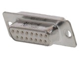 Conector MOLEX D-Sub 15 pini soclu mufă mamă drept lipire 173109-0069