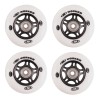 Roti Role WORKER 76mm, Rulmenti ABEC-7 Chrome, Set 4 Bucati, FitLine Training, Duritate 82A