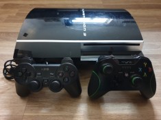 PS3 (Playstation 3) modat CFW 160 GB + 25 jocuri (GTA V, Red Dead, Spider-Man, NFS)