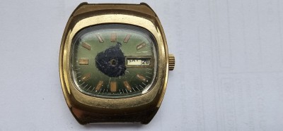 CEAS RAKETA , MECANISM 2628H , MADE IN USSR , DEFECT , FARA REMOTOR SI LIMBI . foto