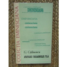 Avatarii Faraonului Tla - G. Calinescu