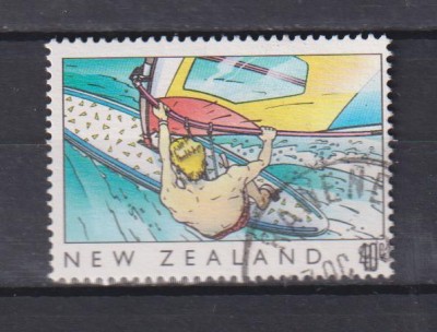 NOUA ZEELANDA SPORT 1989 MI: 1088 STAMPILATE foto