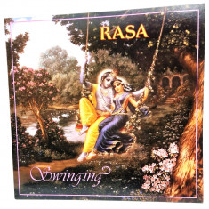 lp Rasa ‎– Swinging 1982 _ NM / NM _ Lotus Eye Suedia _ prog rock jazz