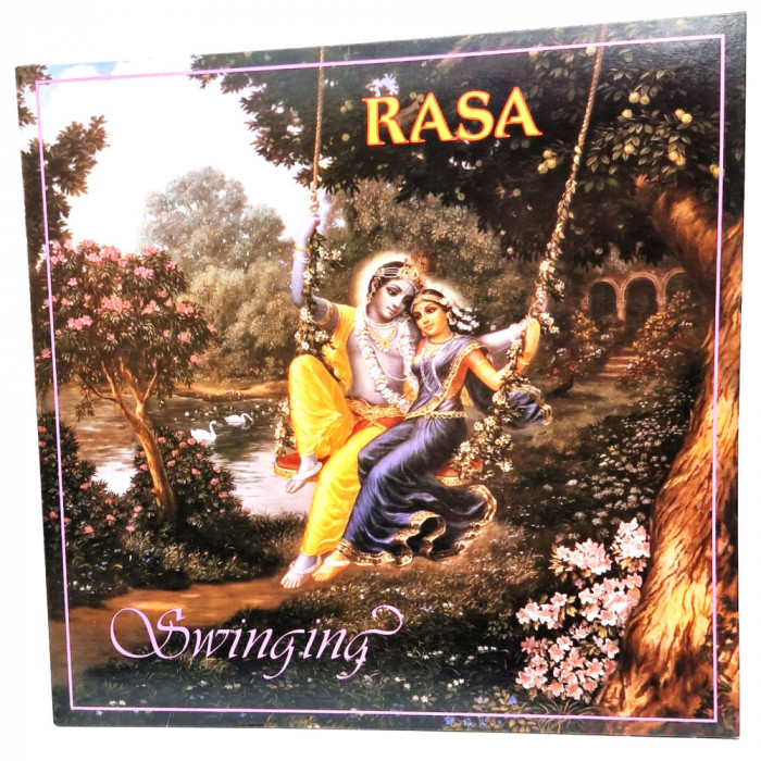 lp Rasa &lrm;&ndash; Swinging 1982 _ NM / NM _ Lotus Eye Suedia _ prog rock jazz