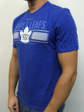 Toronto Maple Leafs tricou de bărbați Stripe Overlay blue - S, Reebok