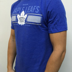 Toronto Maple Leafs tricou de bărbați Stripe Overlay blue - S
