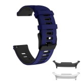 Curea din silicon compatibila cu Samsung Galaxy Watch8 Classic 46mm, Navy Blue