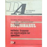 Dictionarul verbelor franceze cu constructiile lor specifice - 1978 - Ovidiu Frinculescu ($C54)