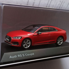 Macheta Audi RS5 Coupe MK2 2017 rosu - Spark 1/43