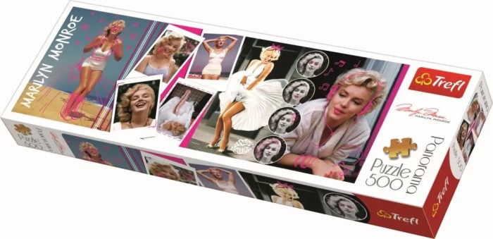 Puzzle Trefl Panorama 500 Colaj Marilyn Monroe