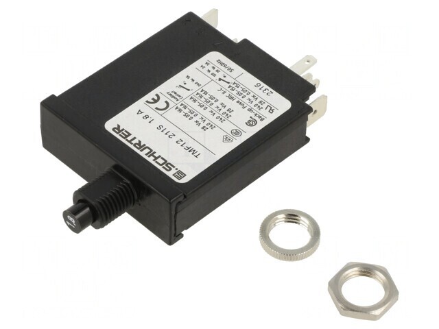 &Icirc;ntrerupător de supracurent 240V 28V 1.8A 1P