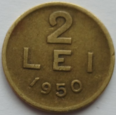 Romania, 2 Lei 1950 foto