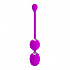 Pretty Love Werner - Bile Kegel cu Vibrații, 20 cm