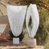 VidaXL Huse din fleece pentru protecția plantelor &icirc;mpotriva &icirc;nghețului 5 pcs 42021037