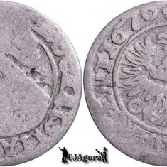1670 CB, 1 Kreuzer - Cristian - Ducatele Sileziei - Regatul Boemiei