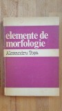 Elemente de morfologie- Alexandru Tosa