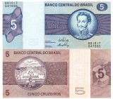 Brazilia 5 Cruzeiros 1970 P-133 UNC