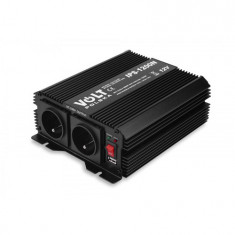 Volt Polska IPS 1200 Car Inverter Convertor de tensiune de la 12V la 230V (amplificator de tensiune) 800/1200W + USB