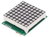 Afişaj LED Matrice 8x8 Roşu 46.9x37.9mm