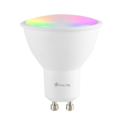 Bec LED Smart WiFi GU10 5W RGB 460lm Gleam 510C NGS foto