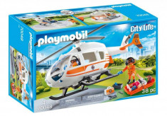 Playmobil City Life - Elicopter de salvare foto