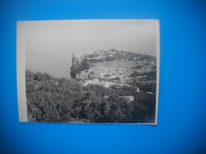 HOPCT 437 Y CASTELU RANDUNICA-YALTA-CRIMEEA 1962 UCRAINA-FOTOGRAFIE VECHE TIP CP