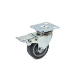 Roata pivotanta cu frana PP/TPR 50 mm Geko G71511