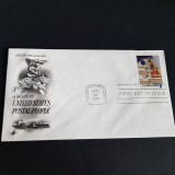 Plic Filatelic SUA FDC Salut Angajaților Poștali