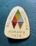 Insigna Balcaniada Aeronautica Romania 1979