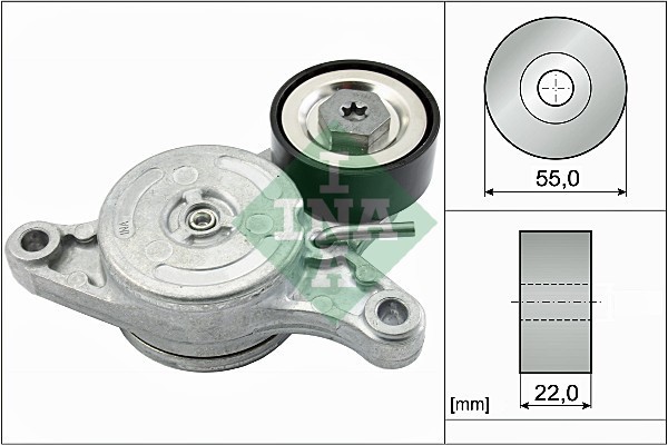 INA 534 0420 10 Intinzator curea, curea distributie