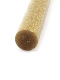 Baton silicon cu sclipici 11mm 20cm - Auriu (Galben)