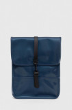 Rains rucsac 13010 Backpacks culoarea albastru marin, mare, neted