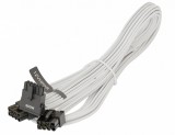 Seasonic 12VHPWR, SS2x8P conectori unghi 90 grade, 600W, PCIe 5.0, Alb &quot;SS2X8P-12VHPWR-600W-90-WHITE&quot;