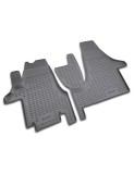 Covorase auto din cauciuc tip tavita compatibil cu modele , Volkswagen T5 fabricatie 2003 - 2015, Novline