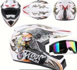 Casca Moto Atv Cross Enduro Downhill + Ochelari,marimi disponibile M-L-XL