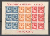 Romania.1947 Conferinta Generala a Muncii CGM-coala mica XR.161